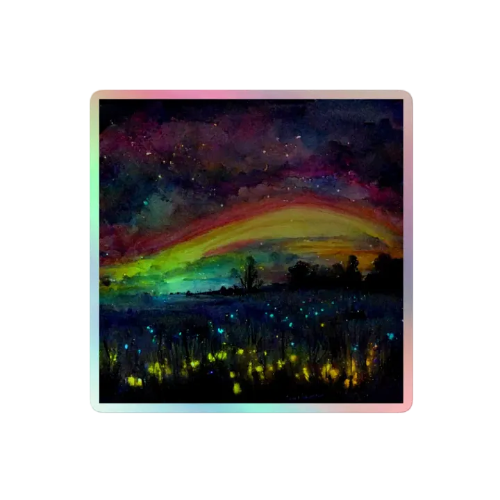 Aurora Nights Holographic Sticker Set product image (2)