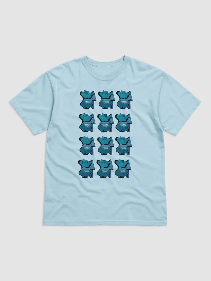 Blue Face on Heavy Tee product image (1)
