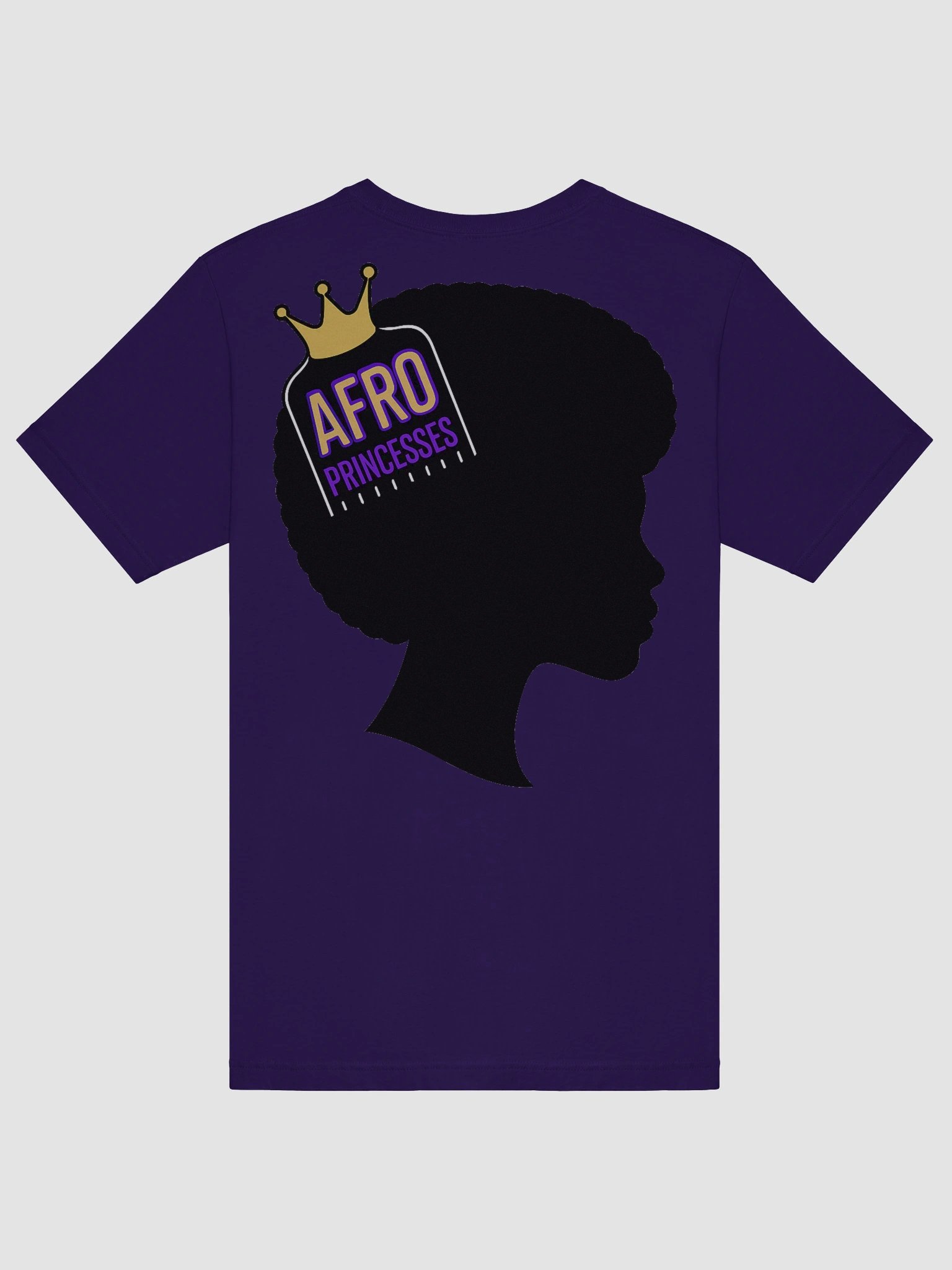 Afro Princesses Tee (Purple Highlight) product image (6)