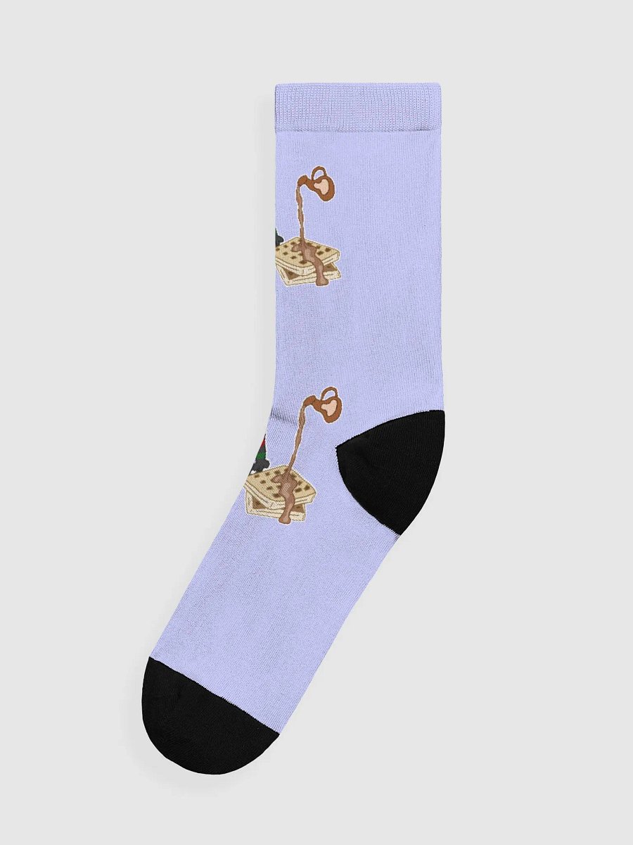 Skull LOVES Waffles Socks product image (3)
