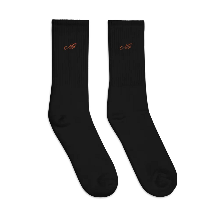 Ng text socks product image (3)