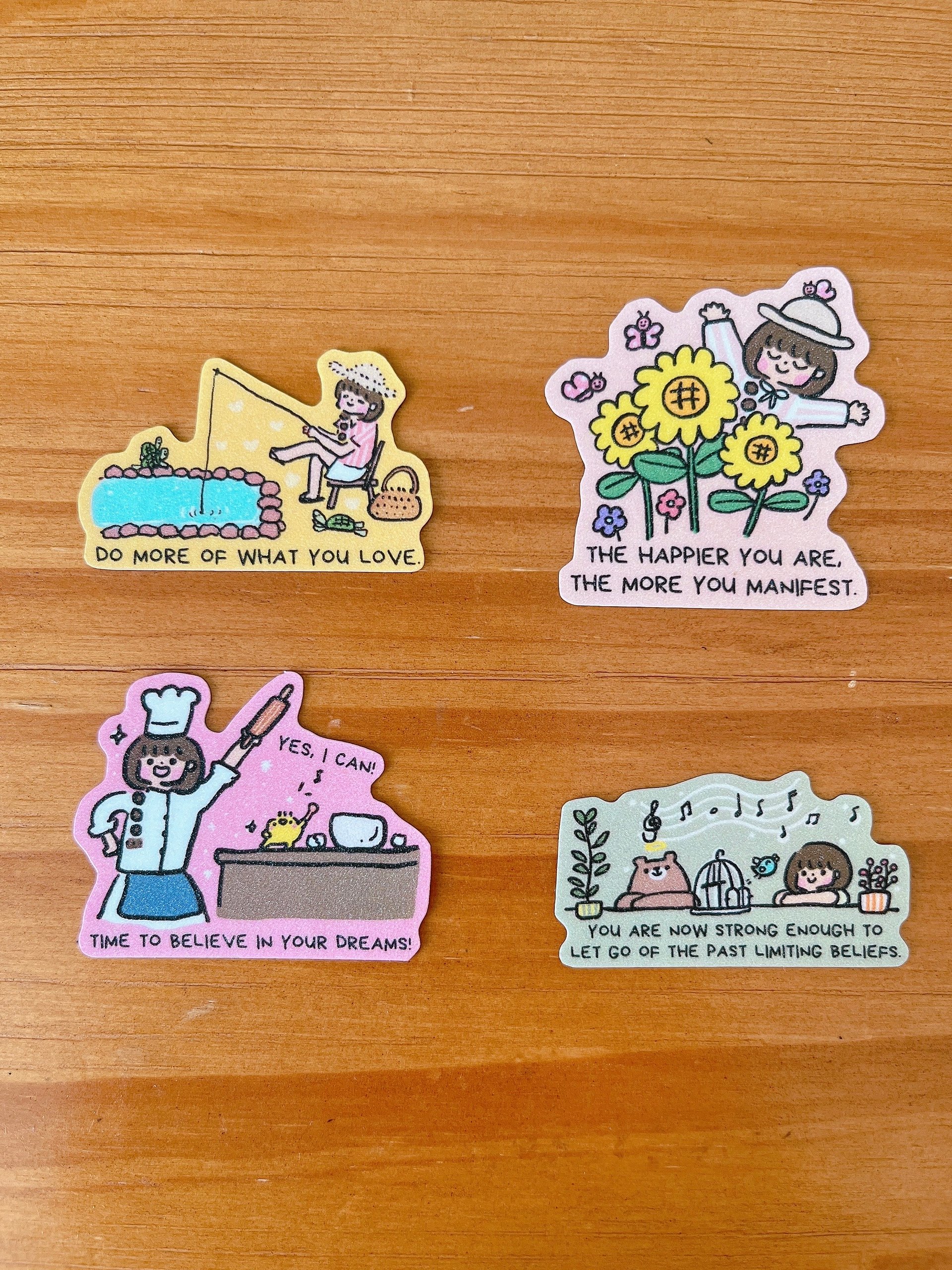 Positivity Glitter Stickers Bundle #6 product image (1)