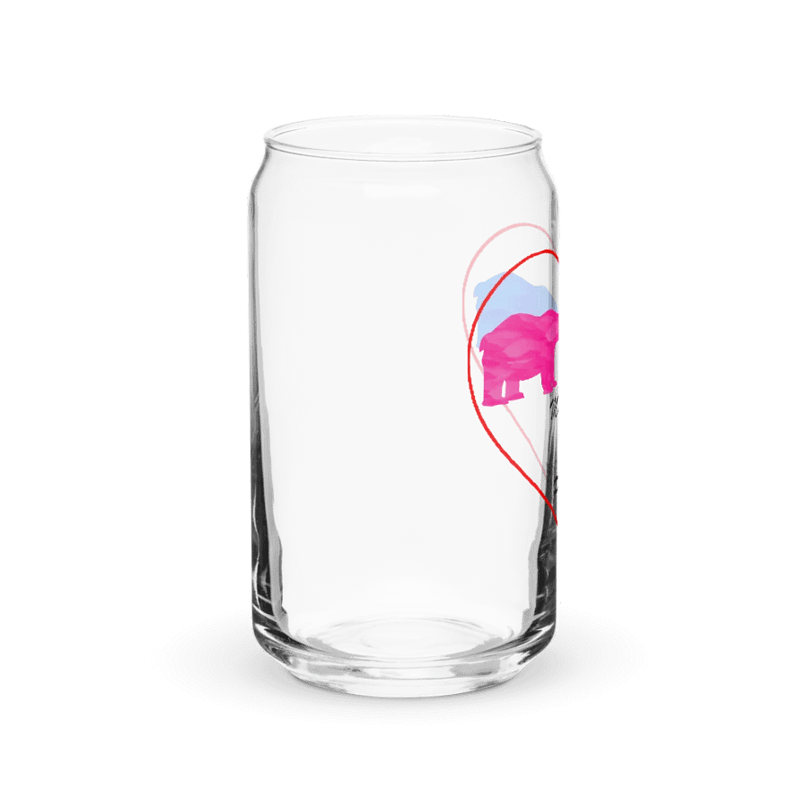 Mama & Papa Bear Can-Shaped Glass product image (10)
