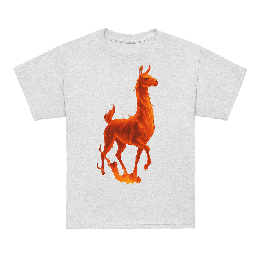 Fire Llama Youth Shirt (color choice) product image (7)