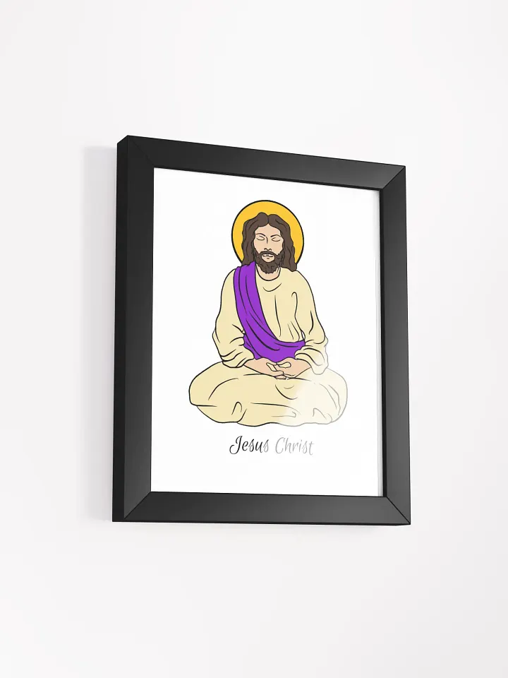 Jesus the Yogi Framed Art product image (2)