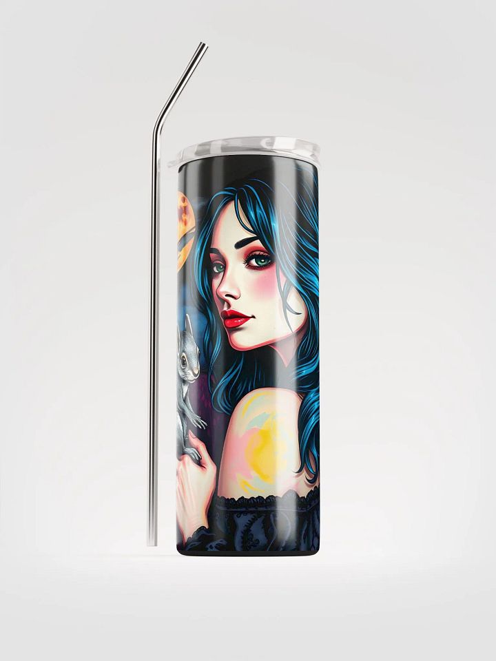 Lunar Squirrel Stainless Steel Tumbler product image (1)