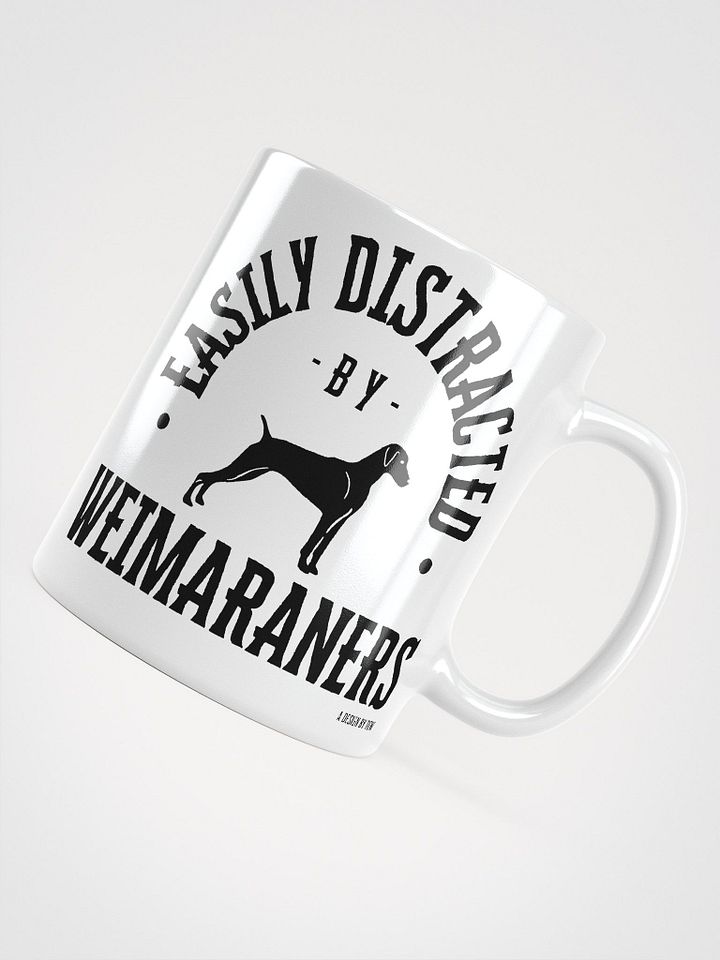 Easily Distracted - White Glossy Mug product image (2)