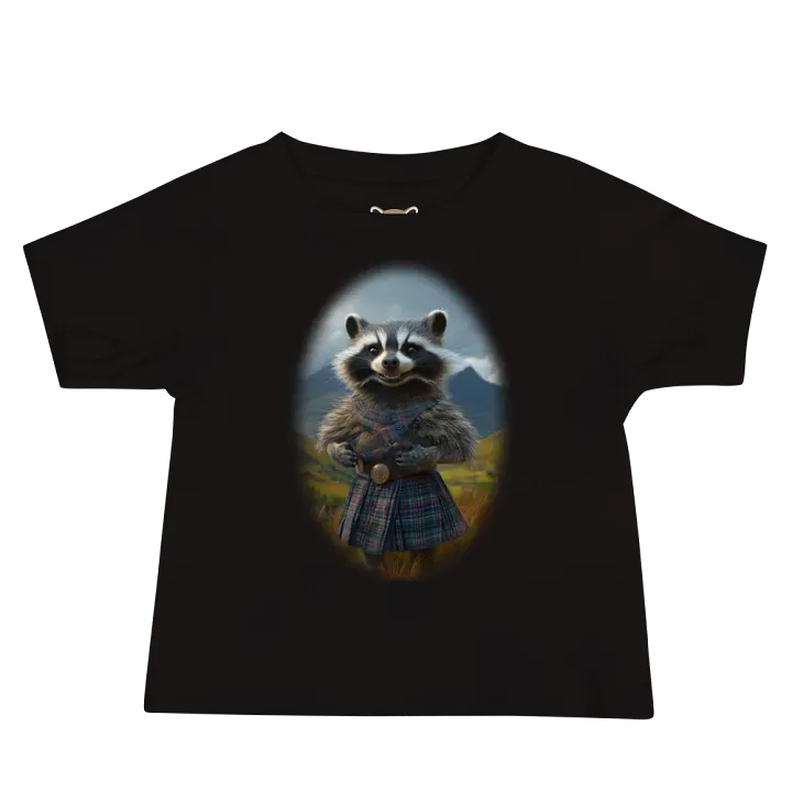 Highland Raccoon Baby Tee product image (2)