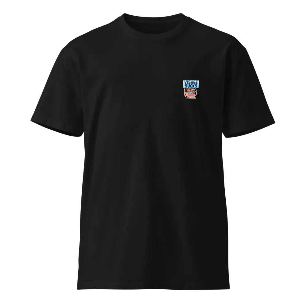 Visage Sucks - T-Shirt (Black) product image (1)