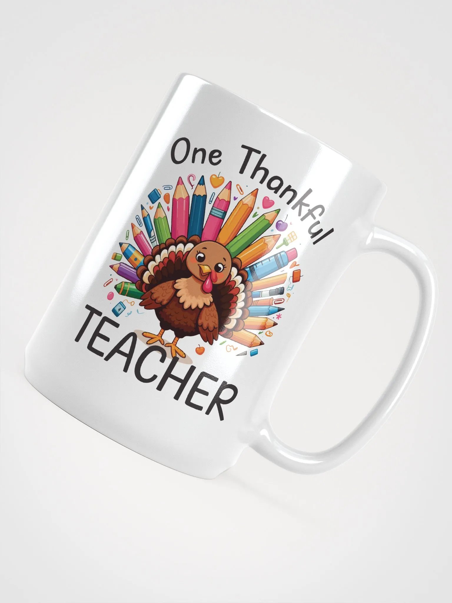 Thankful Teacher Tall Mug product image (4)
