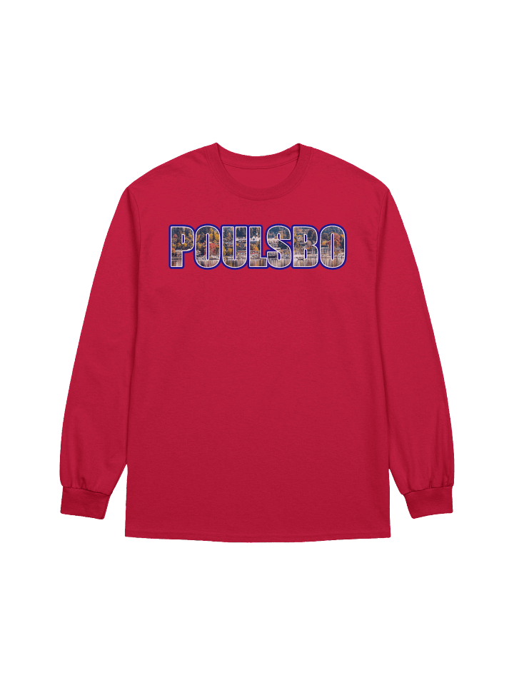 Poulsbo Waterfront Long Sleeve Tee product image (17)