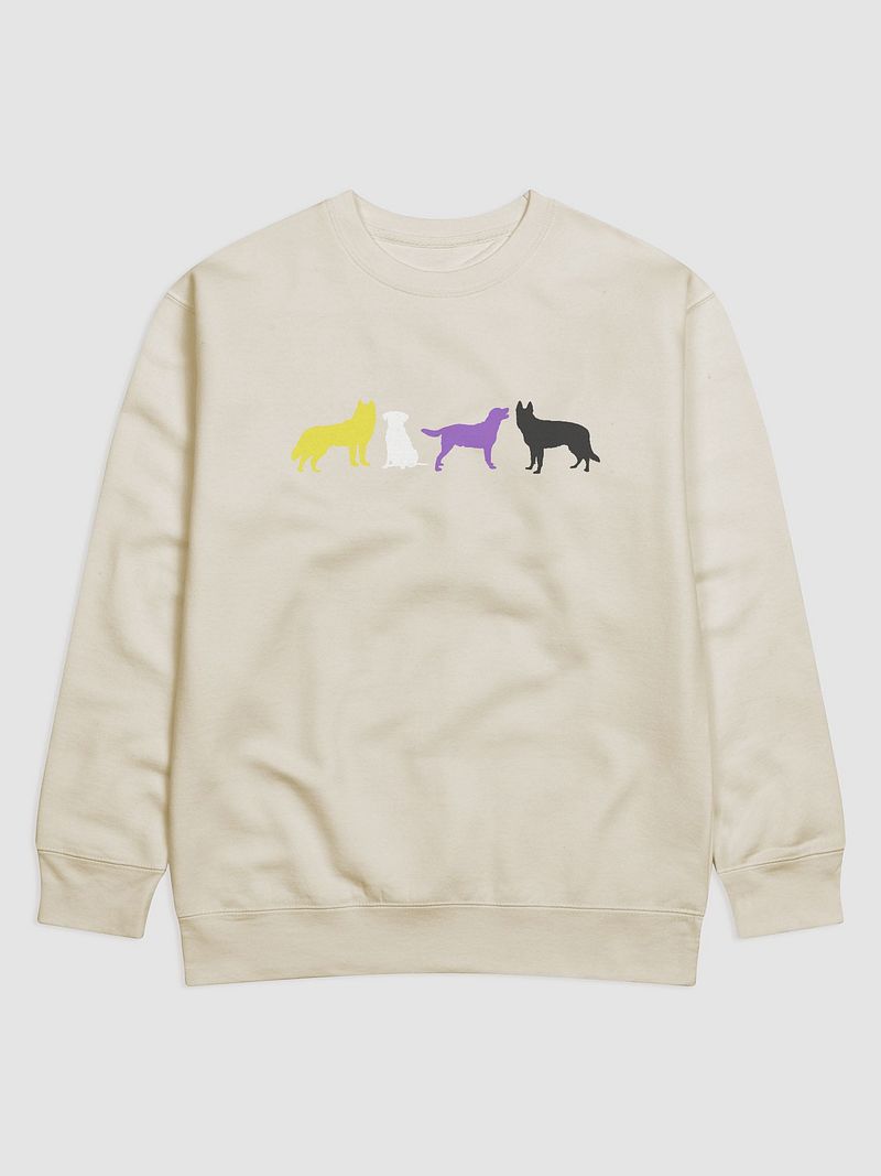 Nonbinary Pride Dogs Long Sleeve
