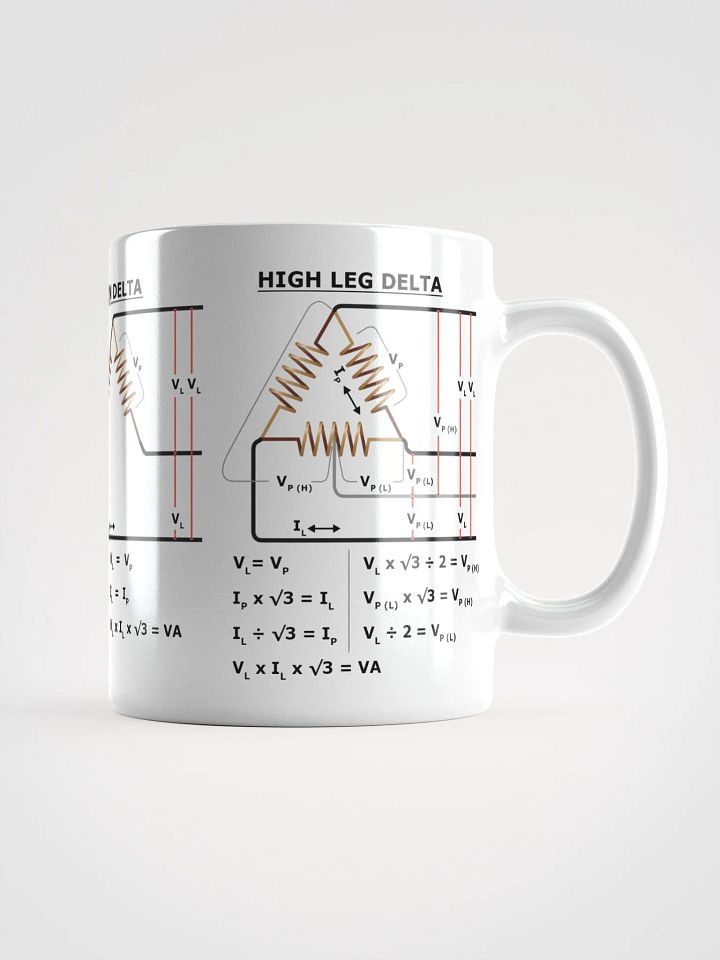 3 Phase Transformer Mug - White product image (2)