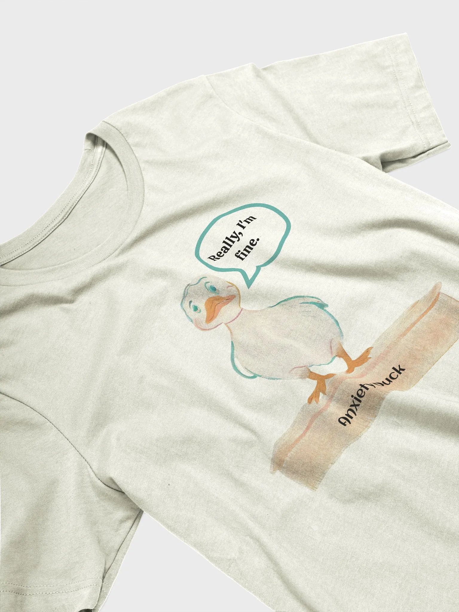 Anxiety Duck Unisex T-Shirt product image (2)