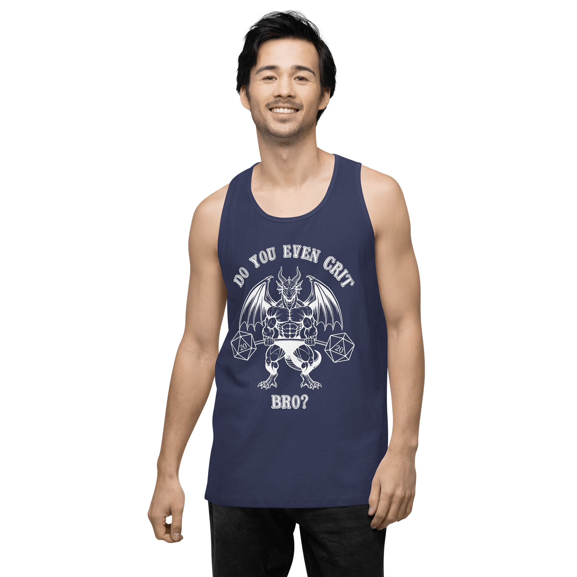 "Do You Even Crit Bro?" Tank Top - Cotton Heritage product image (8)