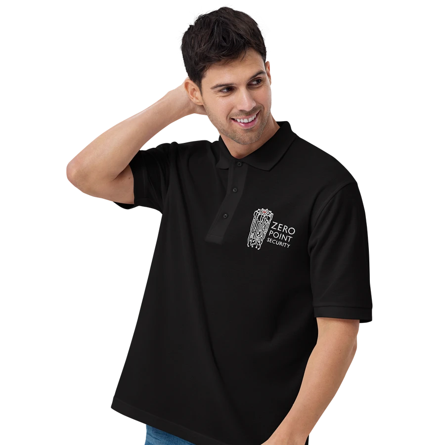 Zero-Point Polo Shirt (Black) product image (13)