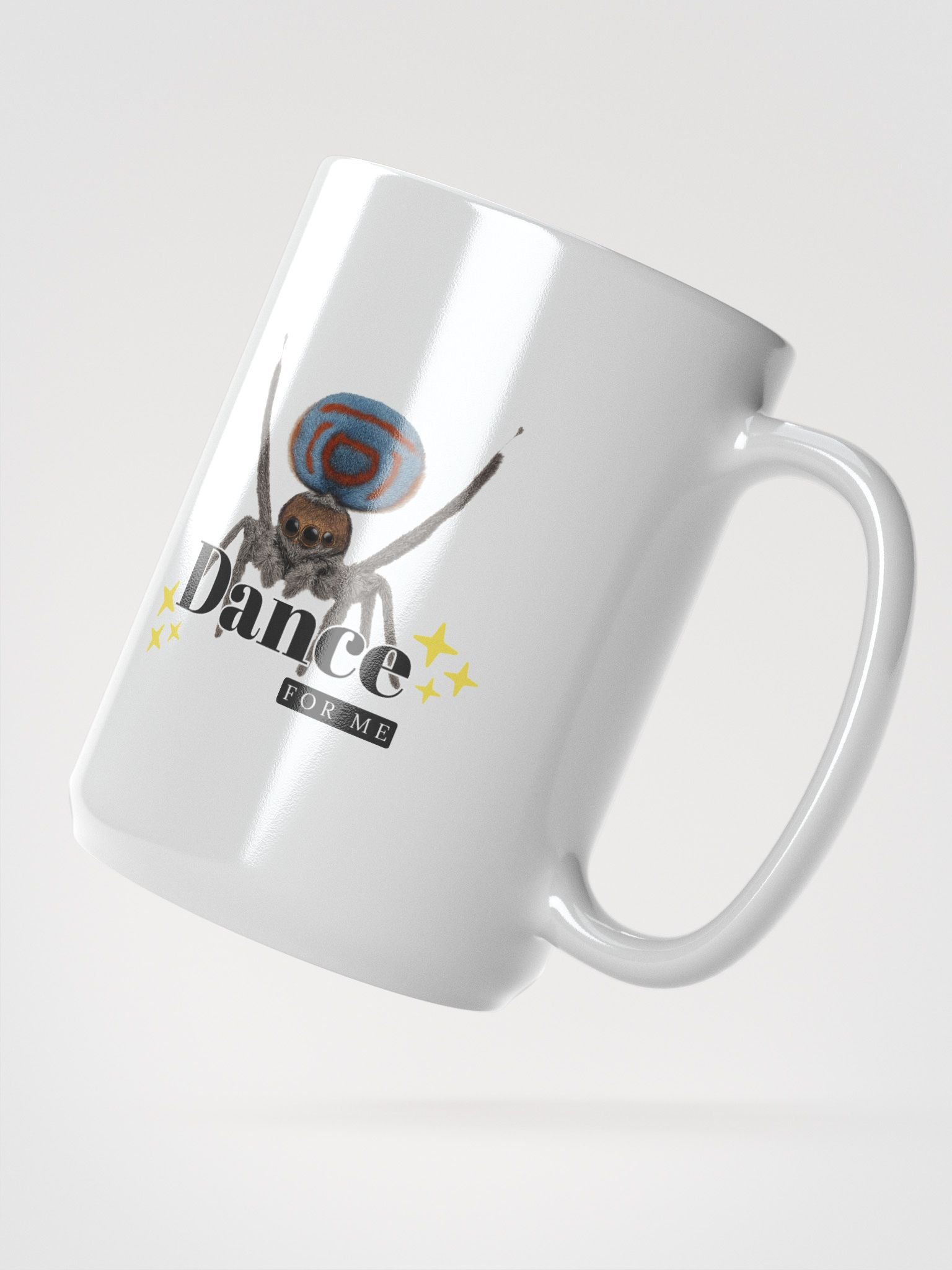 Dance for Me Peacock Spider Mug product image (2)