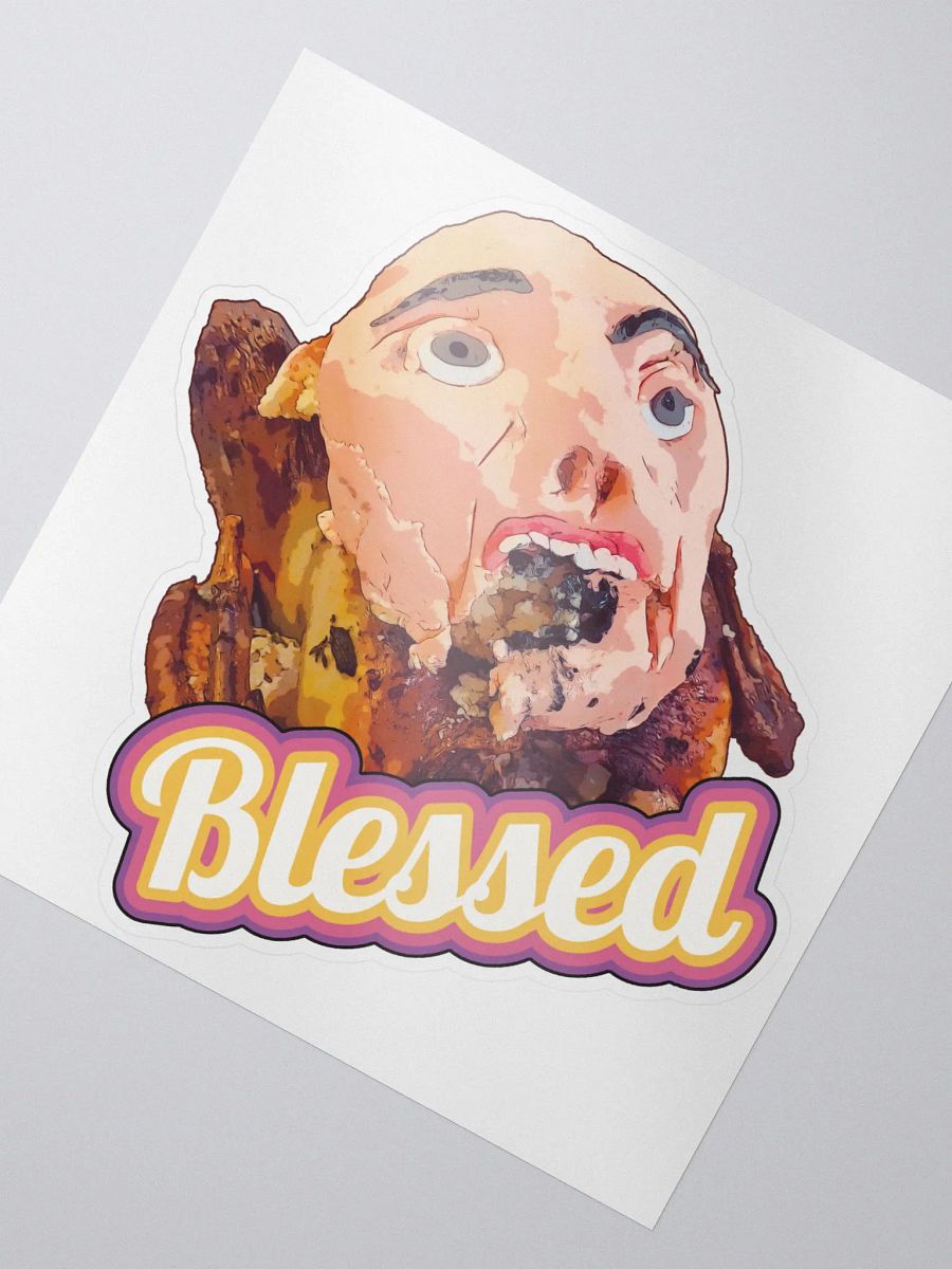 Blessed be thy basted sticker product image (2)