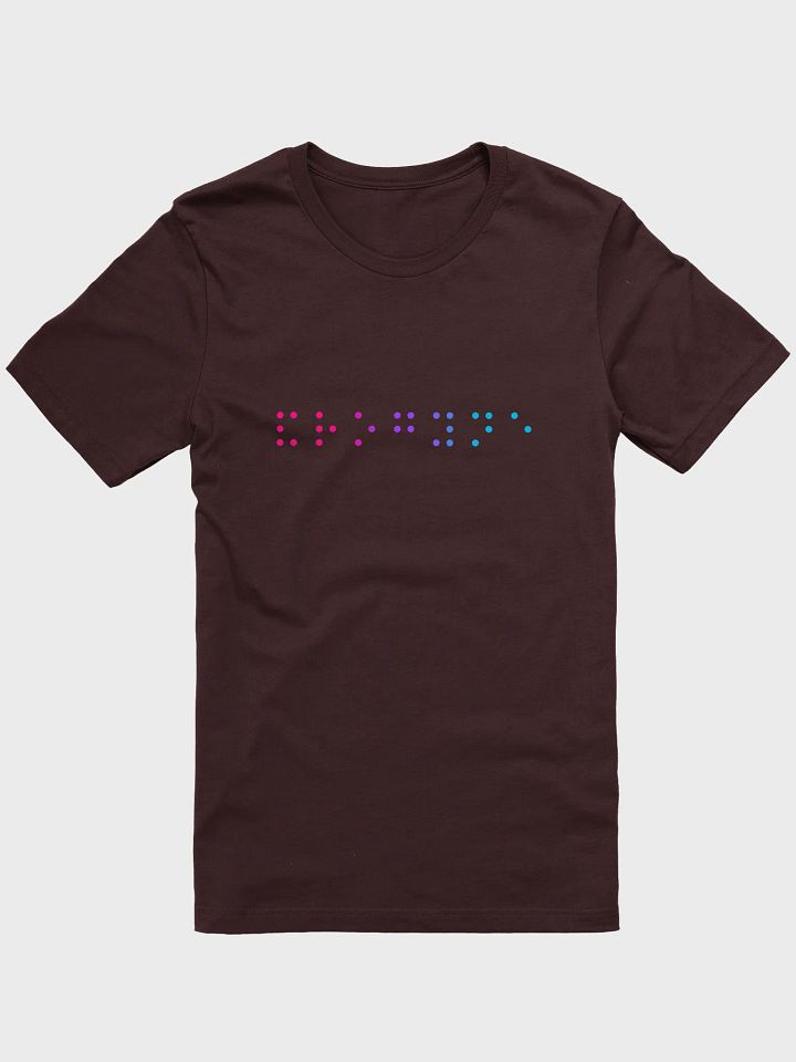 androgyne contracted braille t-shirt product image (1)