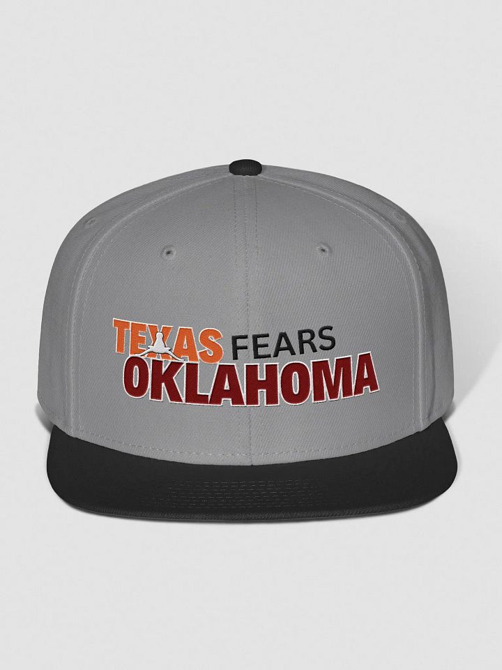 Texas Fears Oklahoma Flat Brim Snap back product image (1)