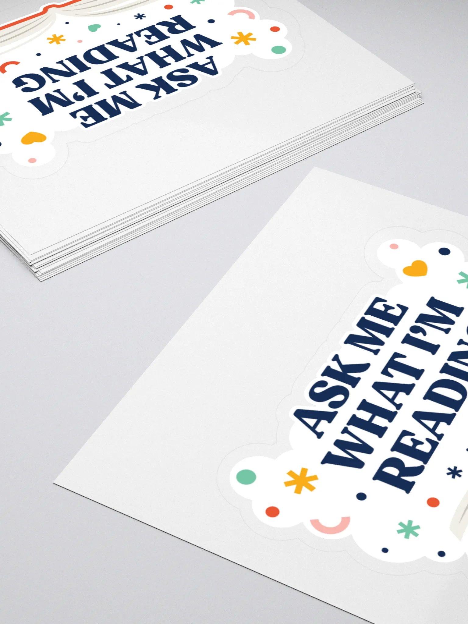 Ask Me What I'm Reading Sticker product image (4)