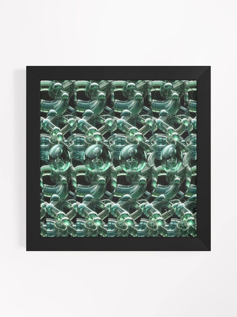 Alien Visitor - Framed 3D Stereogram Poster product image (2)