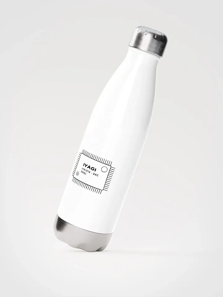 iyagi DAC Chip Stainless Water Bottle (white) product image (1)
