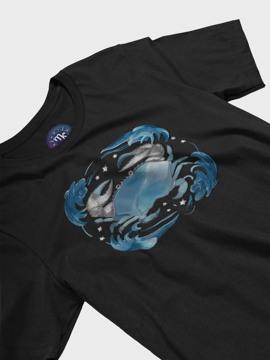 Exclusive Cancer Zodiac T-Shirt - Unisex Ethereal Crab and Oceanic Design product image (5)