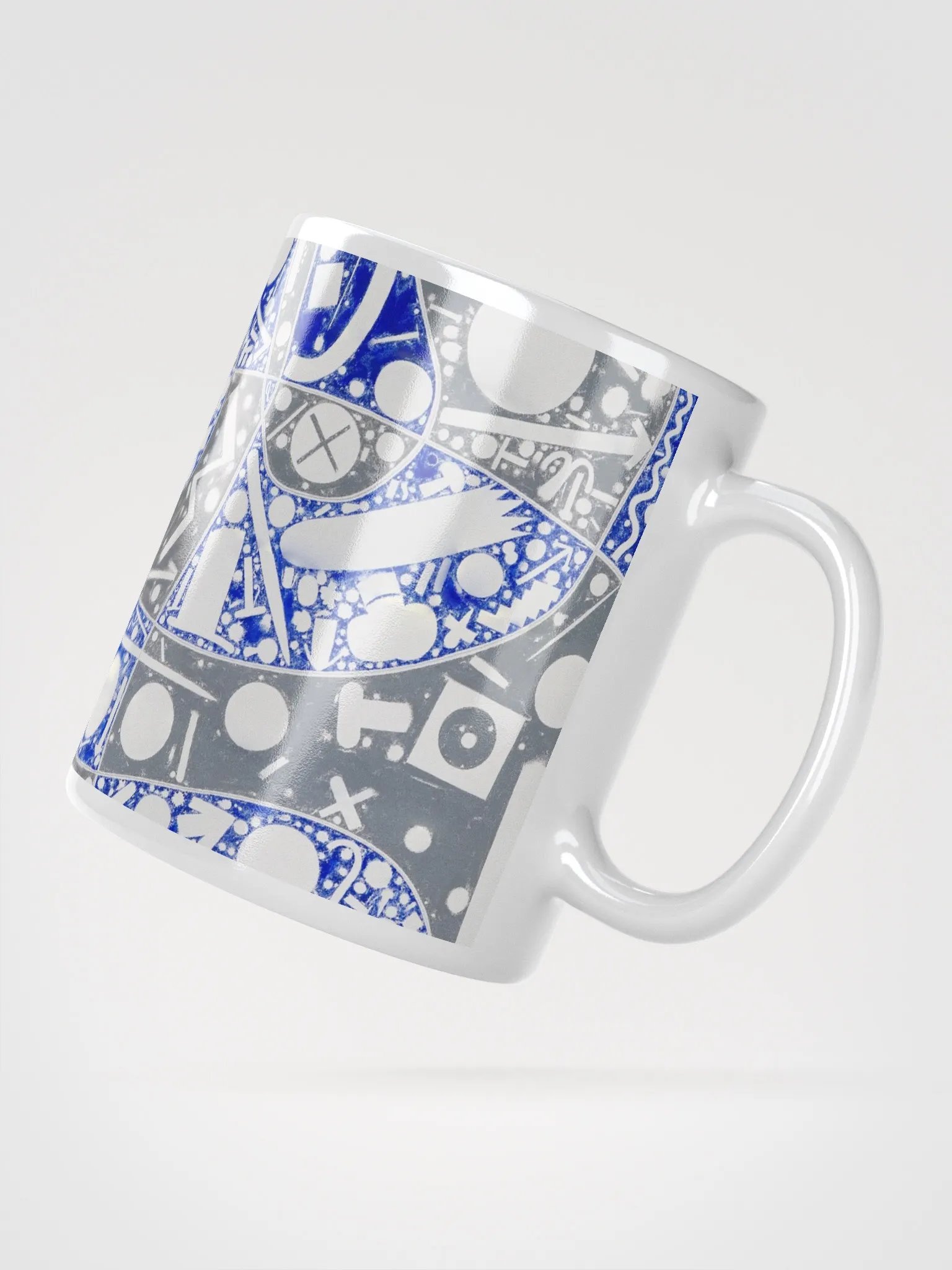 Cartoon Crankshaft White Glossy Mug (ver 3) product image (2)