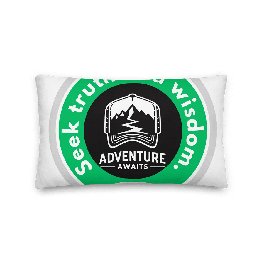 Coastal Paradise Premium Pillow | Seek truth, find wisdom. product image (4)