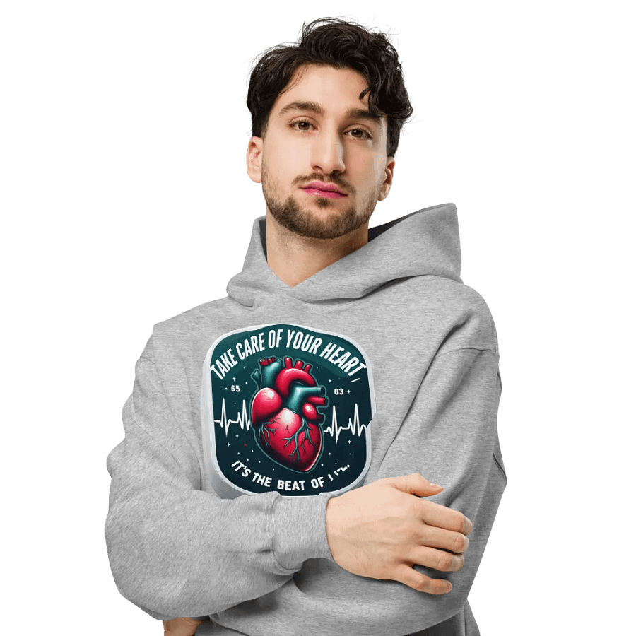 EKG Heartbeat Unisex Hoodie product image (36)