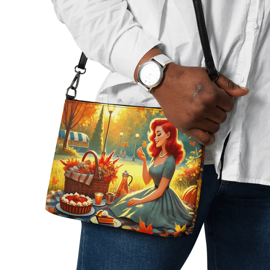 Whimsical Autumn Picnic Crossbody Bag product image (11)