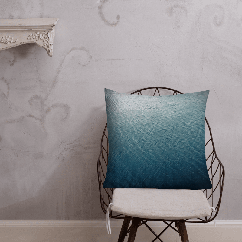 Into the Blue Pillow Cover product image (2)