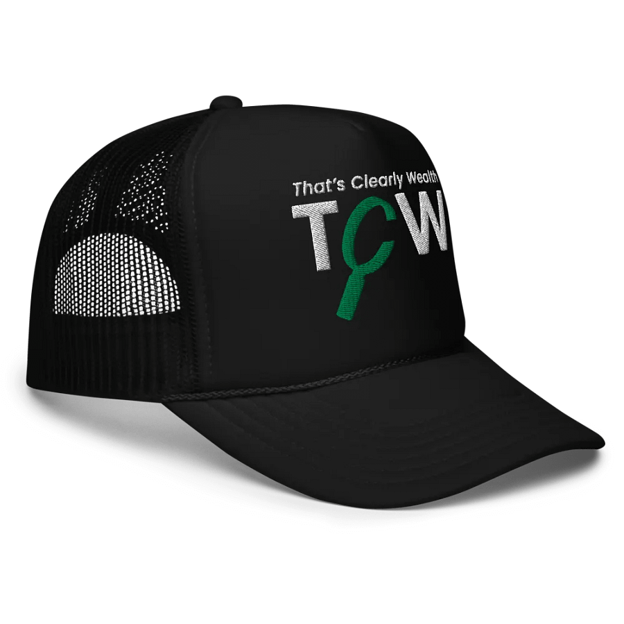 That's Clearly Wealth Trucker Hat product image (3)