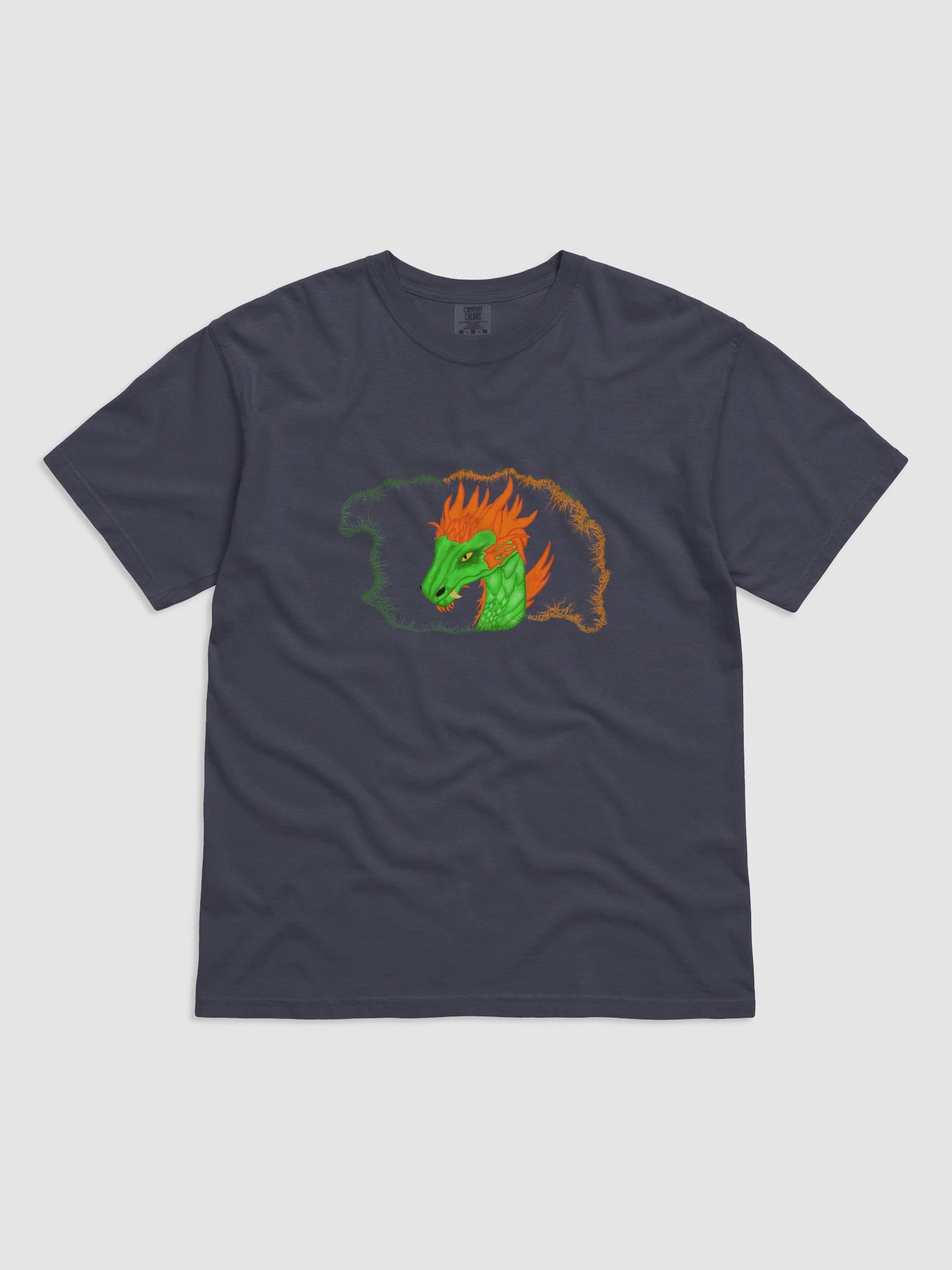 Dragon Fury Cotton T-Shirt product image (1)
