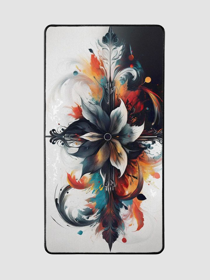 Floral Motion Desk Mat product image (2)