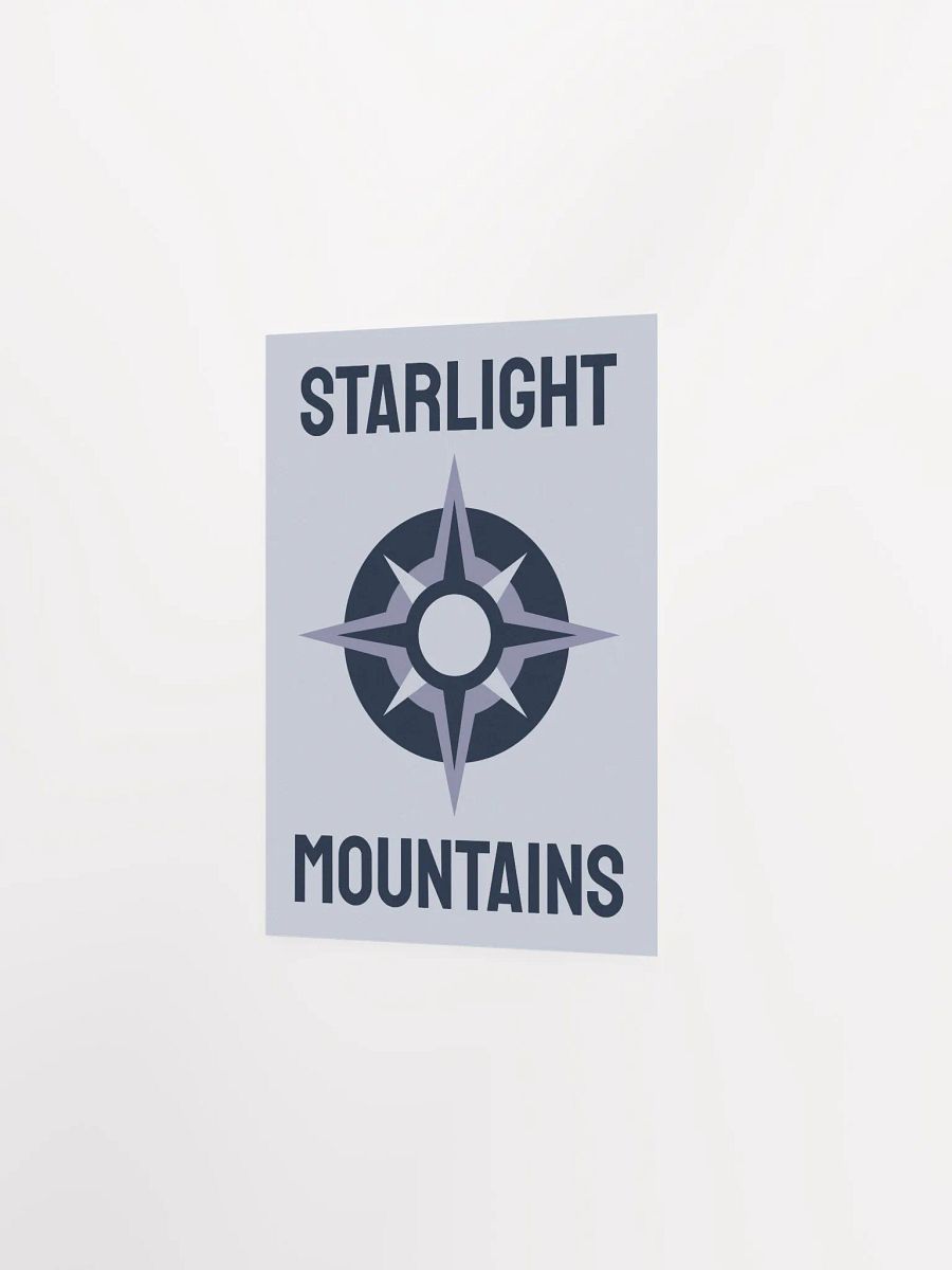 Starlight Mountains Souvenir Poster product image (2)