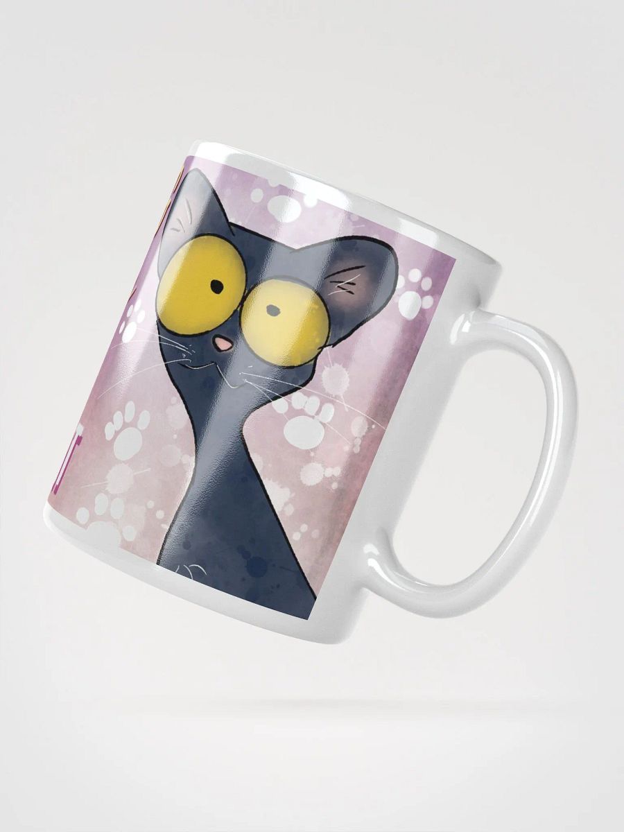 Morning Coffee with My Black Cat Mug product image (5)
