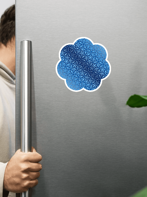 Blue Floral Pattern product image (1)