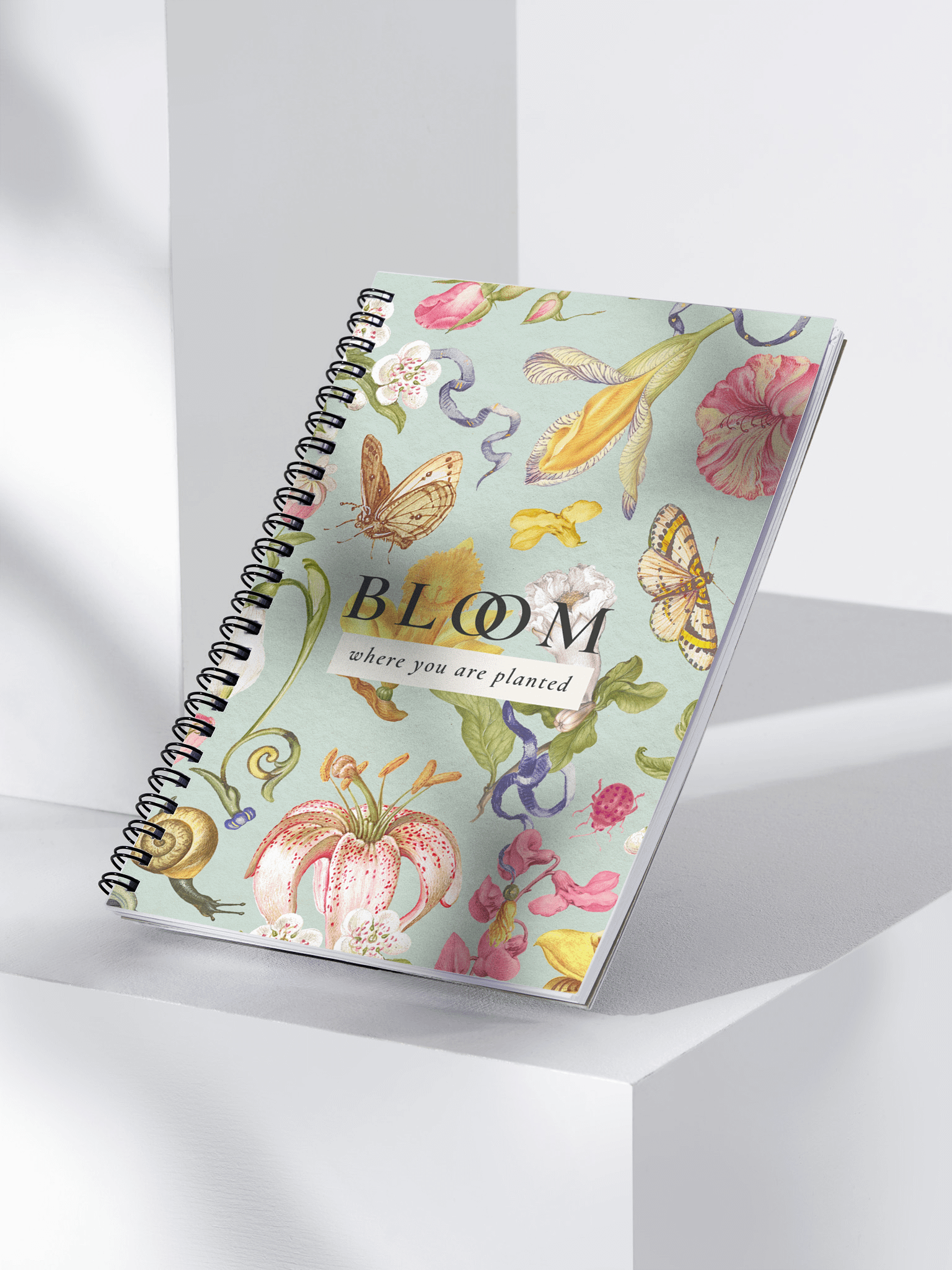 Bloom Spiral Notebook – “Where You Are Planted” Edition product image (3)