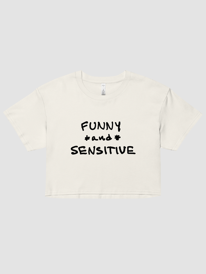 FUNNY *and* SENSITIVE Women's Crop Top product image (1)