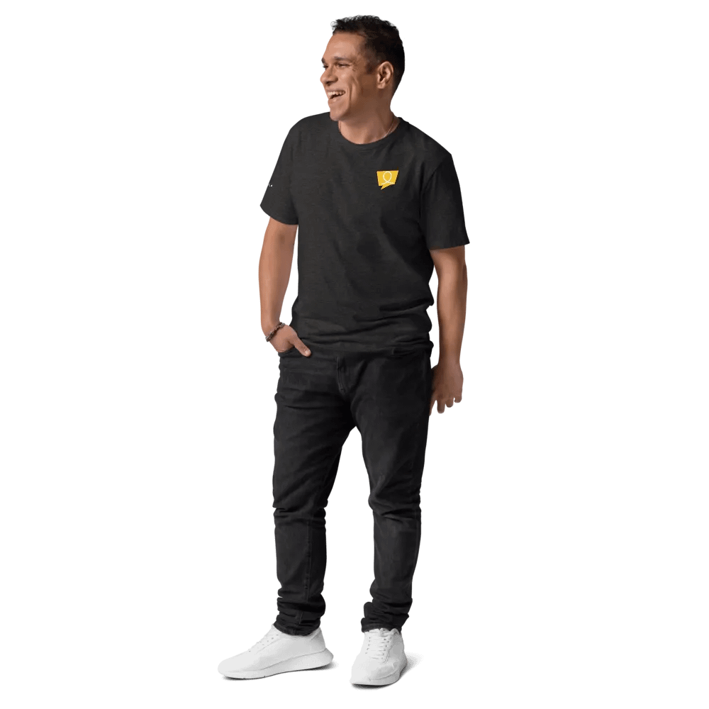 CoasterTalk T-Shirt aus Bio-Baumwolle mit gedrucktem Logo – Early Bird Edition product image (8)