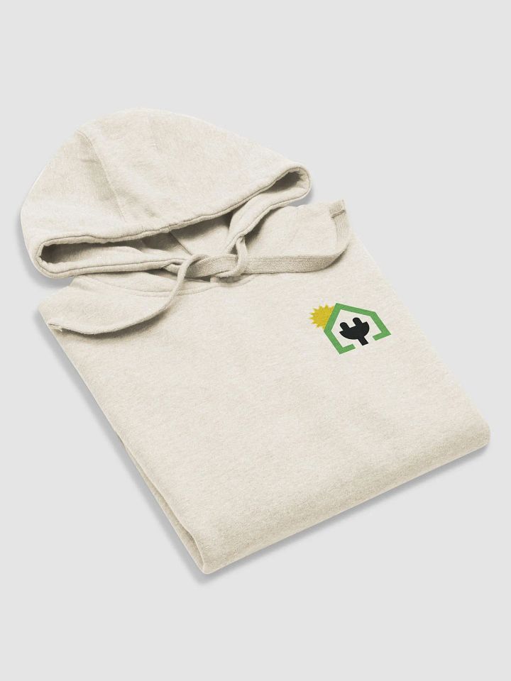 Plug It In Solar High-Quality Plush Hoodie product image (7)