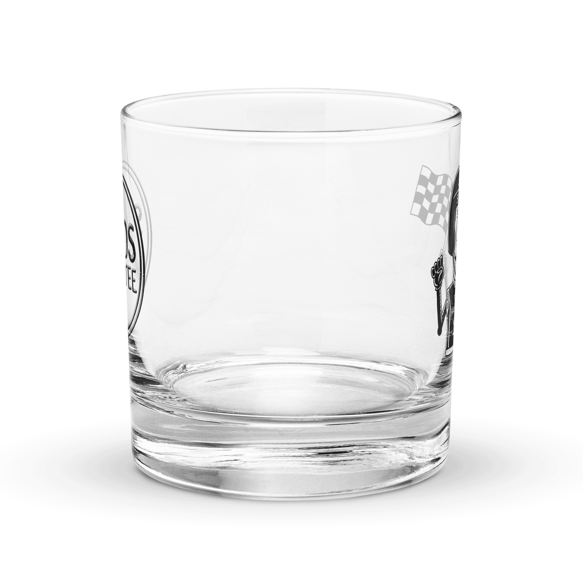 Sickos Racecar Character Rocks Glass product image (4)