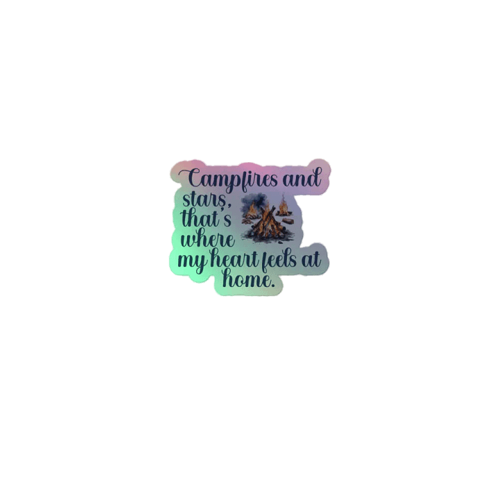 Campfires and stars, that's where my heart feels at home. product image (1)