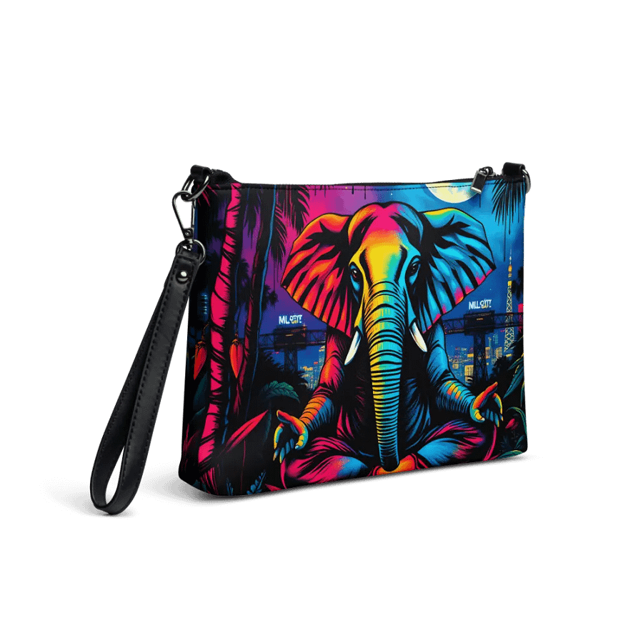 Charcoal Chic All-Over Crossbody Bag product image (5)