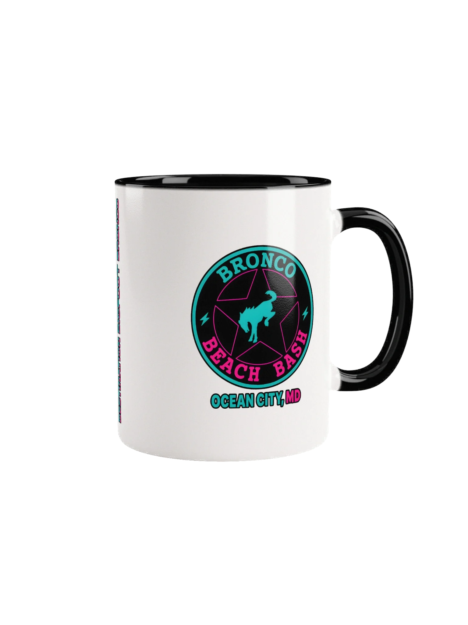 2025 Bronco Beach Bash Ocean City / Destination Bigfoot Bronco Collab | Ceramic Dual Color Mug (Multiple Colors Available) product image (7)