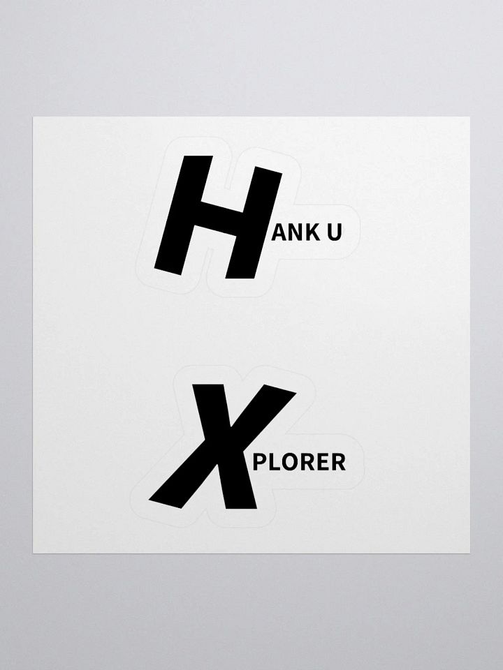 Xplorer Stickers product image (1)