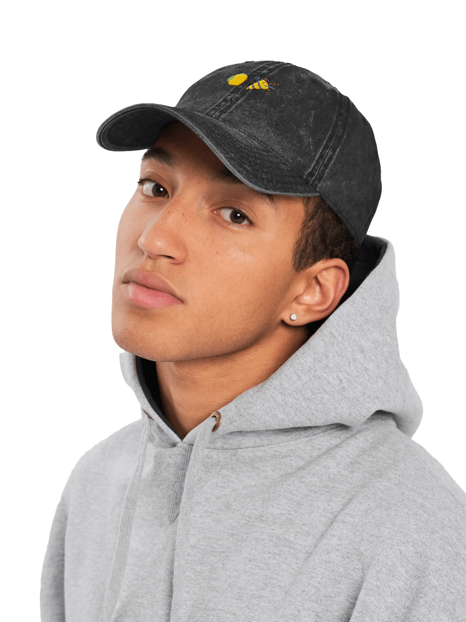 Lemon Party Embroidered Vintage Wash Dad Hat product image (5)