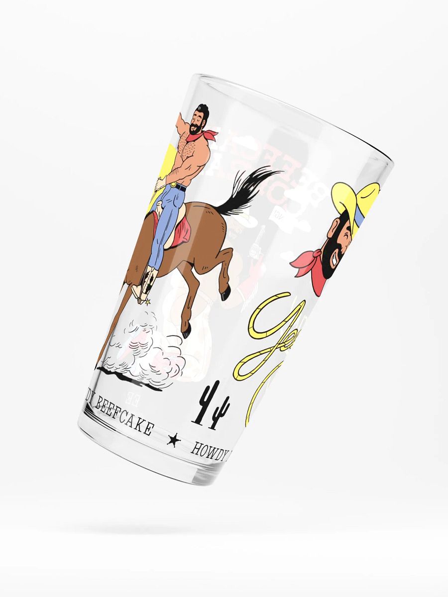 Beefcake Corral Pint Glass product image (6)